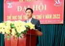Đại hội TDTT xã Thạch Cẩm lần thứ V năm 2022