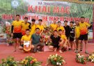 Đội bóng chuyền Nam xã Thạch Cẩm giành được Cúp tại giải bóng chuyền Ngày hội VH TT DL Thác Thạch Lâm  năm 2022