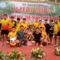 Đội bóng chuyền Nam xã Thạch Cẩm giành được Cúp tại giải bóng chuyền Ngày hội VH TT DL Thác Thạch Lâm  năm 2022