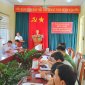 UBND xã Thạch Cẩm tổ chức HN Sơ kết công tác điều hành 6 tháng đầu năm 2023